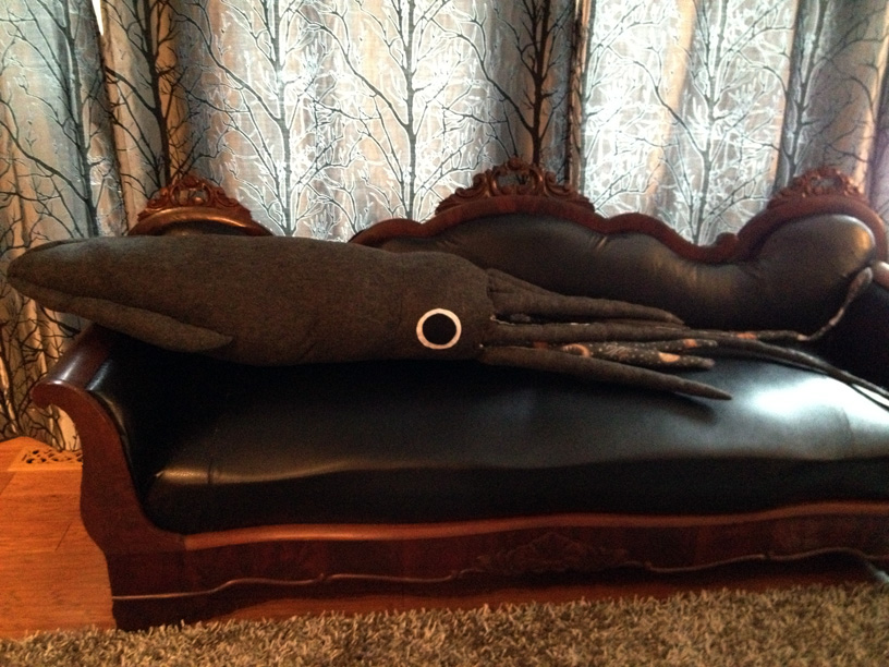 giant squid plushie