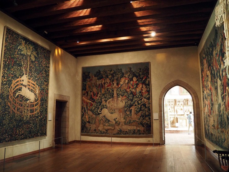 Unicorn Tapestries room
