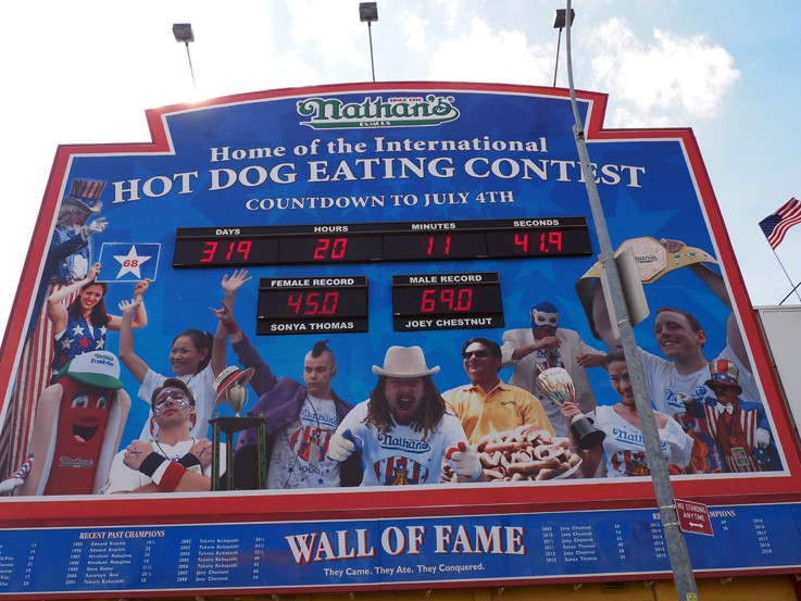 days until nathans famous hot dog contest countdown clock