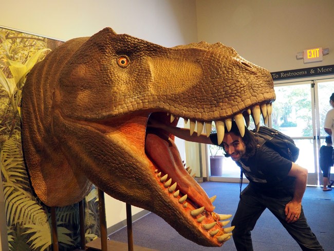 dinosaur exhibit bishop museum