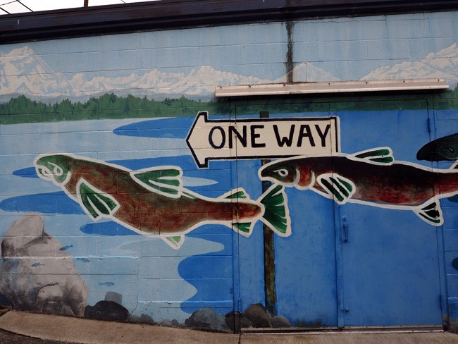 one way mural