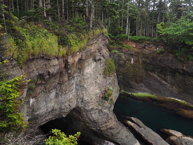 the beautiful water of cape flattery