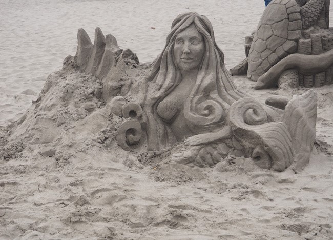 sand mermaid