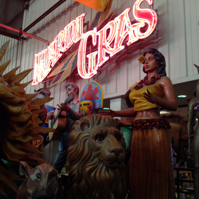 tour mardi gras world