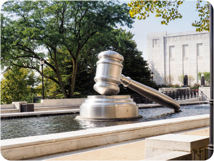 Spotted on the Roadside The World's Largest Gavel in Columbus, OH